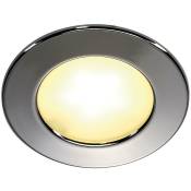 Dl 126 lampe led 3w de soffitto rotondo luce calda 3000k en tbd color cromo 112222