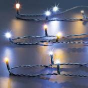 Fééric Lights And Christmas - Guirlande lumineuse extérieur 50 led blanc chaud et froid 5m Feeric lights & christmas