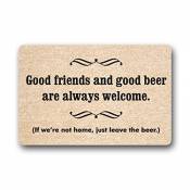 Good Friend and Good Beer are Always Welcome Garnitures