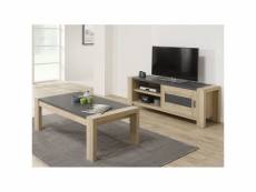 Iris - ensemble table basse et meuble tv