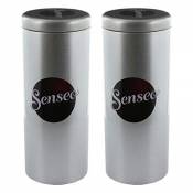 Senseo Premium Boîte de Rangement pour 18 Dosettes de Café, Nouveaux Design, Lot de 2