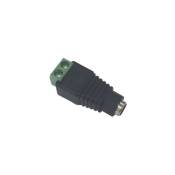 Silumen - Connecteur Plug dc IP65 Femelle Noir