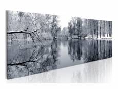 Tableau - paysage: hiver - 135 x 45 cm