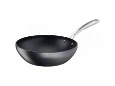 Tefal - poêle wok en aluminium 28cm gris g2561902 - unlimited premium DART-4799585