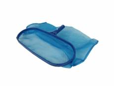 Tête d'épuisette de fond bleu pour piscine adaptable sur manche standard ou télescopique