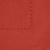 Tissu uni en 100% coton cretonne - Cerise - 1,55 m