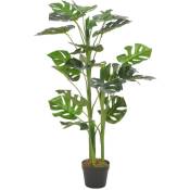 Vidaxl - Plante artificielle avec pot Monstera Vert