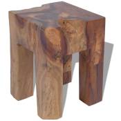 Vidaxl - Tabouret en bois idéal pour toute pièce en bois de haute qualité