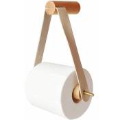 Ynkkvre - Porte papier toilette en bois porte papier toilette salle de bain toilette rétro mural porte papier toilette porte papier serviette en bois