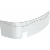 Allibert - Tablier de baignoire en acrylam, courbé et réversible pour baignoire elba duo asymétrique - Blanc
