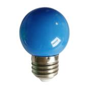 Ampoule led E27 1W G45 bleu Silamp