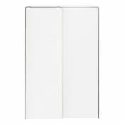 Armoire penderie portes coulissantes blanches GoodHome