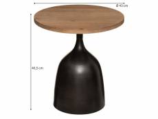 Eazy living table d’appoint totem ø 43 cm melix