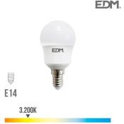 EDM - Ampoule led E14 8,5W équivalent à 70W - Blanc Chaud 3200K