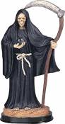 George S. Chen Corp Santa Muerte Saint Death Grim Reaper in Black Halloween Statue Figurine New