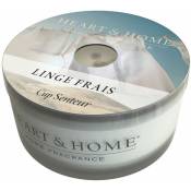 Heart And Home - Bougie cup linge frais