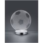 Iperbriko - Lampe de Table Ballon de Football led Dimmable H22 cm