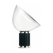 Lampe de table design en plastique et métal noir Taccia - Flos
