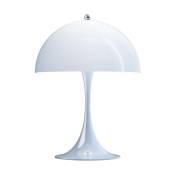 Lampe de table en acrylique bleu pale Panthella 250