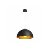 Rendl Light - Lampe à suspension carissima 40 noir mat/or 230V E27 42W