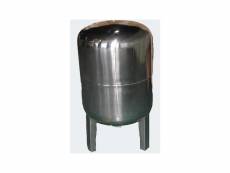Réservoir à vessie p.la surpression domestique cuve ballon 100 litres inox helloshop26 3416199