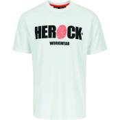 T-shirt blanc Eni - Taille XXL - Herock