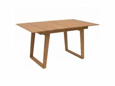 Table extensible 150/200 cm plateau et pieds chêne