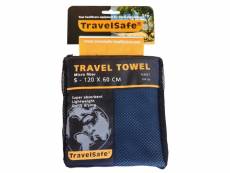 Travelsafe serviette de voyage microfibre ts3051 bleu royal taille s 404716