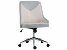 Vinsetto chaise de bureau design contemporain hauteur