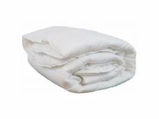 Couette blanche synthétique 550gr hiver olympe 220x240 cm linandelle