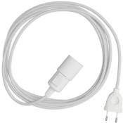 Creative Cables - Snake - Lampe plug-in avec câble textile coloré 3 Mètres - RC01 - RC01