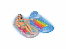 Fauteuil gonflable de piscine - king cool - intex