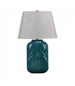 Lampe de table Muse Turquoise 56 Cm