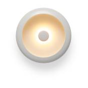 Lampe sans fil en acier blanc 30 cm Oloha M - Fatboy