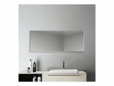 Miroir rectangulaire miroir salle bain miroir 120x45cm