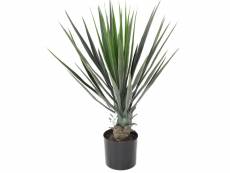 Plante artificielle haute gamme spécial extérieur / yucca artificiel - dim : 60 x 40 cm -pegane-