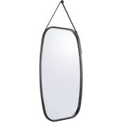 Pt Living - Grand miroir en bambou à suspendre Idyllic