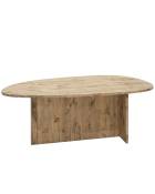Table basse en bois de sapin vieilli 128,6x43,25cm