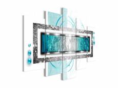 Tableau - turquoise blizzard (5 parts) wide-225x100 A1-N3209-DKXLL