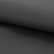 Tissu uni ekokuir - Noir - 1.4 m