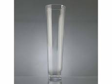Vase conique transparent 90 cm
