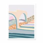 Affiche Terrazzo Stair By Charlie Bennell / 46 x 61