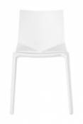 Chaise empilable Plana / Plastique - Kristalia blanc en plastique