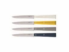 Couteaux de table - opinel - coffret 4 couteaux