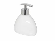 Distributeur à savon ou lotion en céramique blanche 250 ml - five