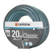 Gardena - Tuyau d'arrosage Classic – Longueur 20m – Ш19mm – Haute résistance pression 22 bar maximum – Garantie 12 ans (18022-20)
