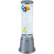 Lampadaire led colonne d'eau lampe de table salon décoration colonne changeur de couleur h 36 cm, plastique, DxH 12,5x36 cm