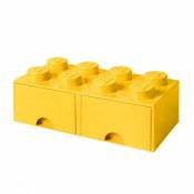 Lego Brique de Rangement Empilable avec Tiroir 8 plots