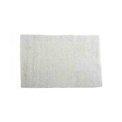MSV - Tapis de bain Coton 45x70cm Blanc Blanc