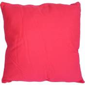 No-name - Coussin carré pour dossier de canapé 60 cm rouge - Rouge
